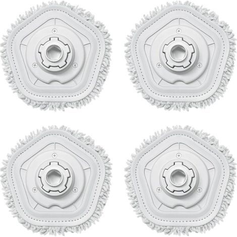 Replacement Heads for Xiaomi Dreame W10/Pro, Dreame W10 Cleaning Robot, Replacement Mop Mop Replacement High Absorption Water and Dirt for All Floor Types (1/5)