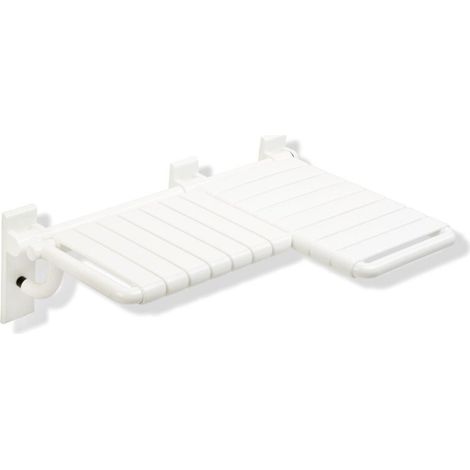 HEWI 801.51US330R 99 Siège de douche rabattable, en L (USA), droite (1/2)