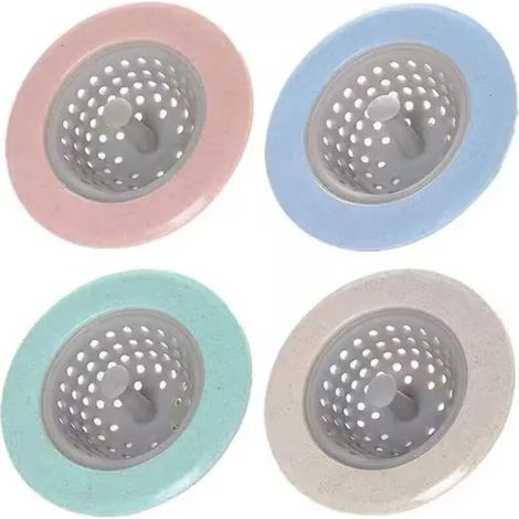 4 bouchons de vidange pour crépine d'évier. (1/3)