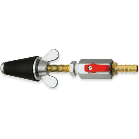 ROTHENBERGER Bouchon d'étanchéité pour test de gaz, conique, taille 3 (1.1/4"-2"), avec robinet - 351228