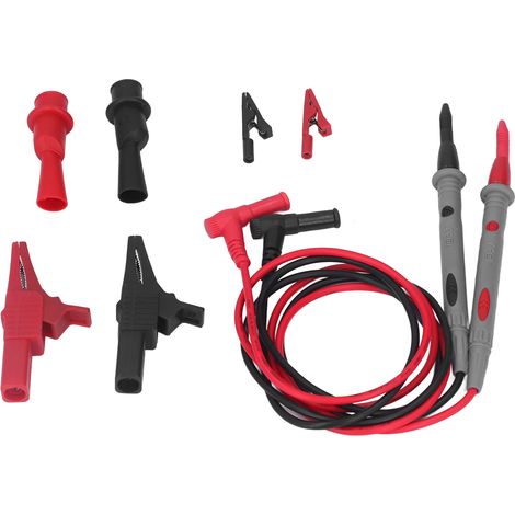 Ensemble de Pinces Crocodiles pour Multimètre, Kit de Diagnostic JT8013 pour Réparation Auto (1/5)