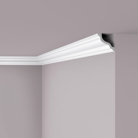 Cornice moulding NMC WT10 WALLSTYL Noel Marquet Crown Moulding Coving Decorative Moulding timeless classic design white 2 m