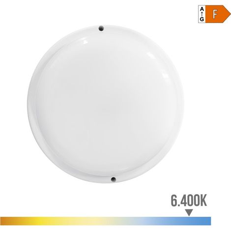 LED Wandleuchte edm 18 W weiß Ø 20,8 cm Aluminium Kunststoff (1/3)