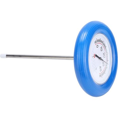 1 Thermomètre flottant, forme pneu, tête ronde, détection eau, pour piscine (1/5)