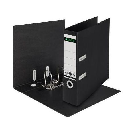 Leitz Ordner Recycle 10180095 A4 80mm schwarz (1/4)