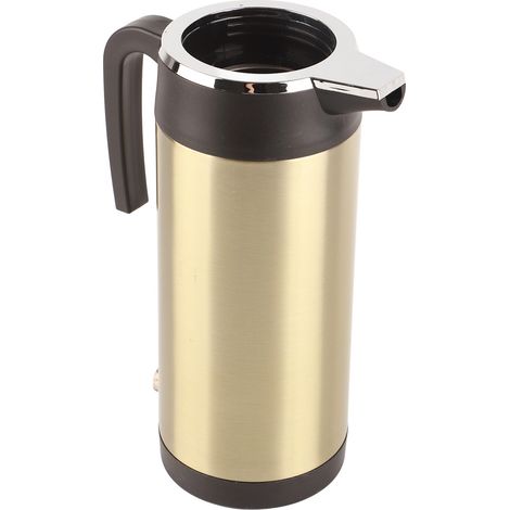 12V 1200ml Edelstahl-Wasserkocher für Auto, Reise-Thermoskanne, tragbarer Wassererhitzer. (1/5)