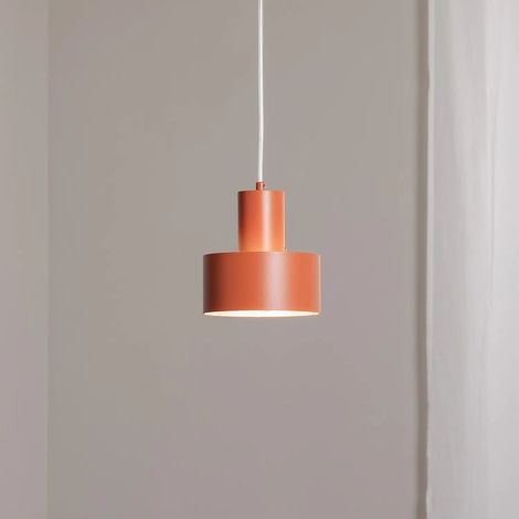 Suspension minimaliste brique ronde Ø15 E27 Sigma RIF (1/2)
