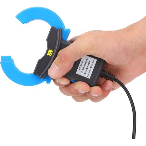 Stromzangensensor zur Leckstromerkennung, elektrisches industrielles Messgerät, blauer BNC-Stecker, ETCR040A (1/5)