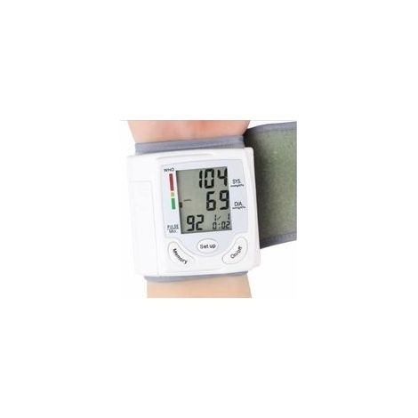 Tensiomètre au poignet : tensiomètre intelligent professionnel avec détection automatique de l'hypertension et des battements cardiaques irréguliers Aucune fonction vocale. (1/5)
