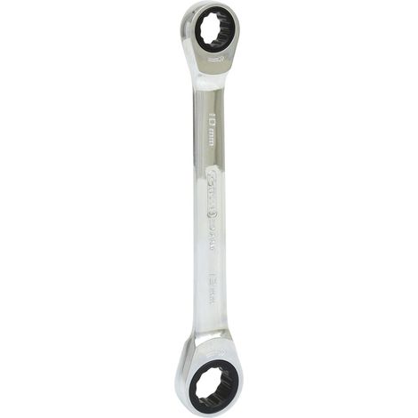 KS Tools GEARplus Doppel-Ratschenringschlüssel, 10x13 mm