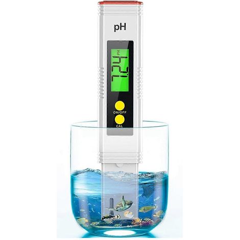pH-mètre numérique, précision de 0,01, plage de 0 à 14, destiné à la vérification régulière de l'acidité des échantillons liquides à usage domestique.-AquaForge (1/5)
