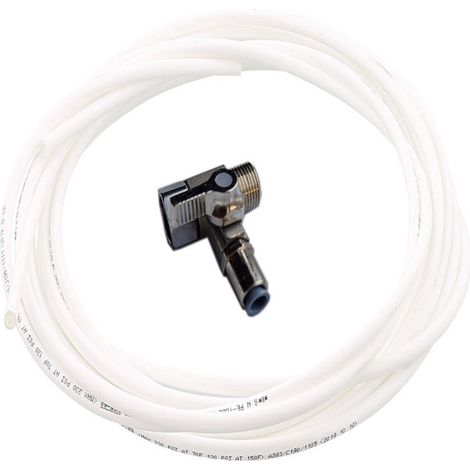 Kit de raccordement pour cartouche filtrante réfrigérateur frigo américain raccord en t fournis  2