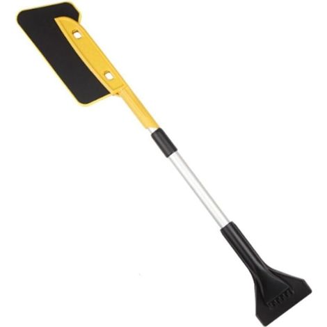 3-in-1 car snow removal tool, wide foam head and ergonomic handle, lightweight aluminum snow removal tools (1/5)
