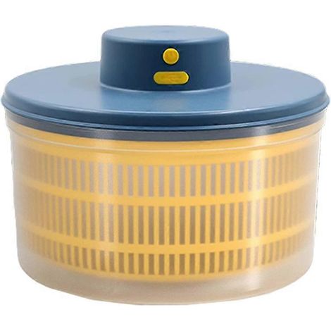 Essoreuse à salade électrique - Séchoir à légumes (laitue et fruits), rechargeable par USB, séchage rapide, avec bol (1/5)