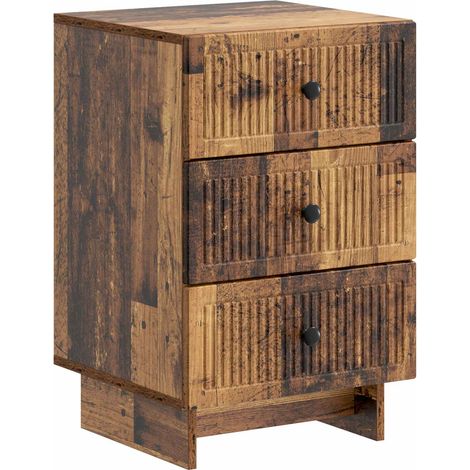 Nachttisch Altholz 43 x 41 x 66,5 cm Holzwerkstoff vidaXL