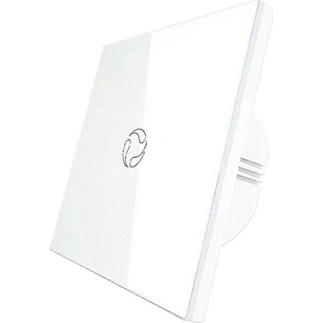 Interrupteur/contrôleur de chauffe-eau WiFi 20 A Tuya Smart App Remote Control Alexa Home Voice Glass Panel EU Socket White (1/5)