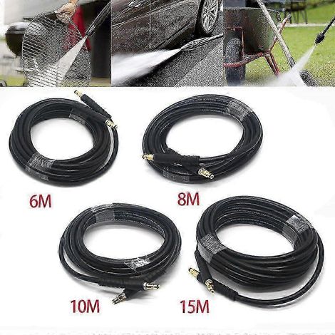 Tuyau d'extension de 15 m pour nettoyeur haute pression Karcher séries K2, K3, K4, K5 et K7 (1/5)