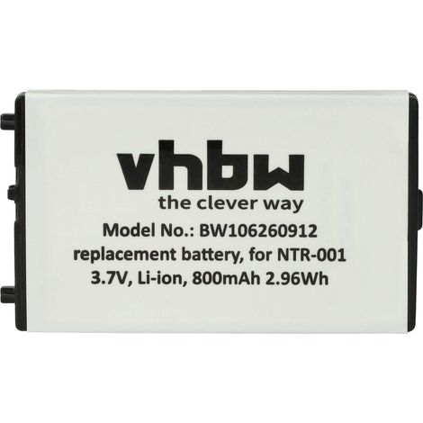 vhbw Akku kompatibel mit Nintendo Game Boy DS C/AGS-A-BP-USA, NDS, AGS-A-BP-USA Spielekonsole (800 mAh, 3,7 V, Li-Ion) (1/5)