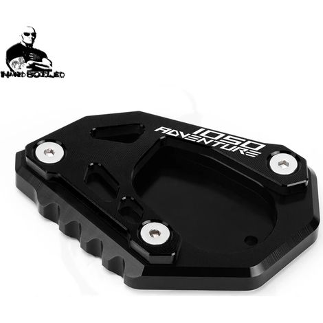 (1050 ADV NOIR 1) 1050 1090 1190 1290 Adv. Béquille latérale/pied d'extension compatible avec KTM 1050/1090/1190/1290 Super Adventure S/T/R Maxpower (1/4)