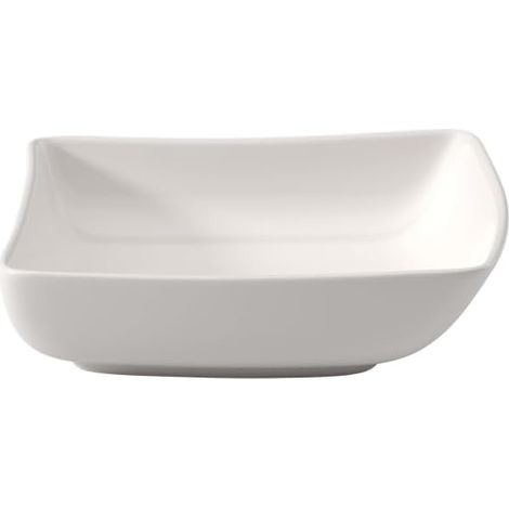 1 Coupelle Porcelaine Premium Blanc Design Newwave 15x15x8cm Résistant Micro-ondes Lave-vaisselle Usage Quotidien (1/5)
