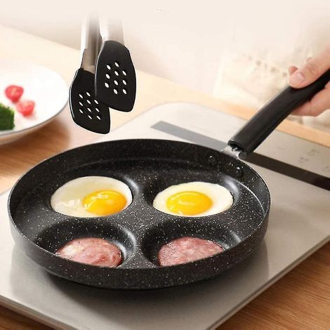 4 poêles à omelettes, poêle à frire antiadhésive, ustensiles de cuisine, outil de cuisson (1/2)