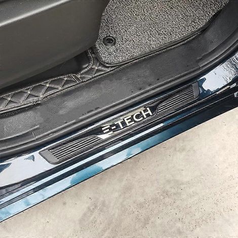 Seuil de porte de protection noir pour Clio E‑Tech, Captur, Megane et Scenic 2026 (taille unique, noir) (1/4)