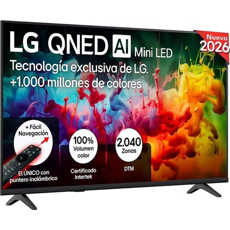 LG QNED MiniLED AI 2026 43QNED70B6C 43" QNED 4K UHD Smart TV 60Hz HDR10 webOS (1/5)