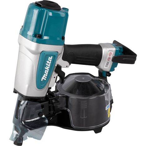 Makita – Cloueuse pneumatique – Longueur de clou 25-50mm – Pression max 8 bars – Pour bois dur et teck – Poids léger 3.4kg pour maniabilité - AN613
