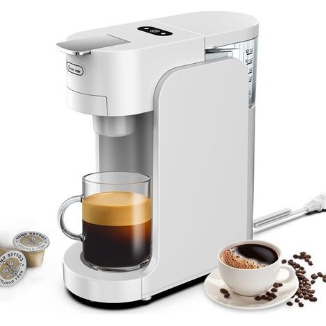 1 machine à café capsule, 1450 W, réservoir 350 ml, idéale pour usage quotidien à la maison ou au bureau