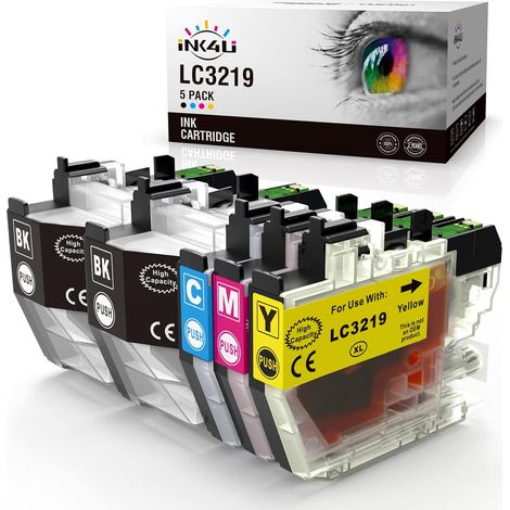 Cartouches d'encre Remplacement pour Brother LC3219XL (1/5)