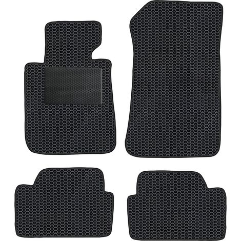 BM008EVAPOD - Juego completo de alfombrillas de EVA para coche, aptas para BMW Serie 1 E87 2004-2011 (con refuerzo adicional) (1/5)