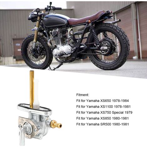 Yamaha XS650 1978-1984 Benzinhahn OE: 447-24500-02 (Werksnummer P35) (1/5)