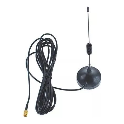 Ultra Secure – Antenne GSM déportée 3 mètres – Optimisation signal pour KP HD et KP MON – Base magnétique pour installation facile