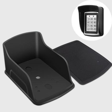 (1 pièces) Couvercle étanche pour Bouton de Sonnette sans Fil, Couvercle étanche pour Clavier de contrôle d'accès, Sonnette de Protection Contre la Pluie à l'extérieur, Housse Anti-Pluie (1/5)
