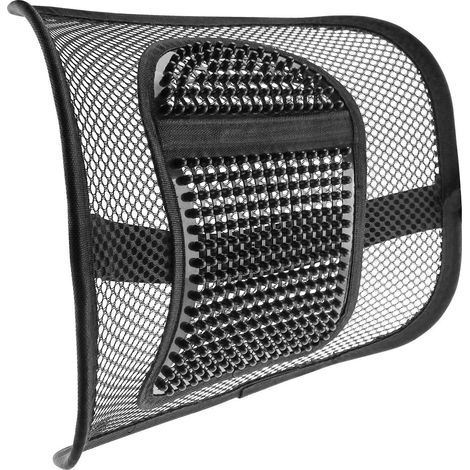 Coussin lombaire de protection, filet de maintien lombaire pour voiture, coussin de massage lombaire, coussin de soutien lombaire 31 x 40 cm (1/5)