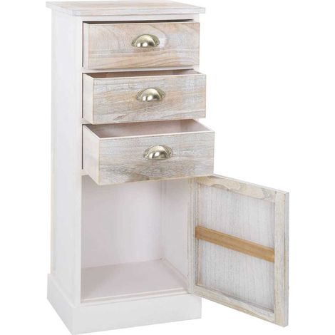 Maison Exclusive - Mobiletto 38x28x86 cm in Legno di Paulownia