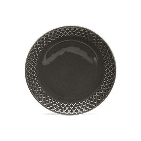 Piattino da caffè Sagaform, in ceramica grigia, 20 cm