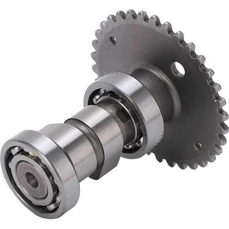 Arbre à cames de course 34 dents en métal pour moteur de scooter, compatible avec les karts, quads, SSV et motos GY6-50, 60 et 80 (1/5)