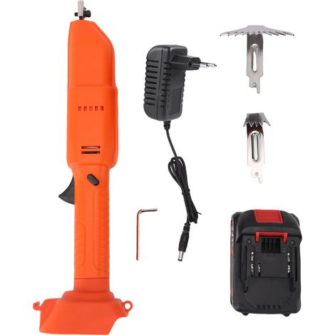 Toivize-Bineuse Électrique Sans Fil - 2500 RPM - Aluminium - Mini Cultivateur de Jardin Portable avec Batterie Lithium 1500mAh pour Désherber