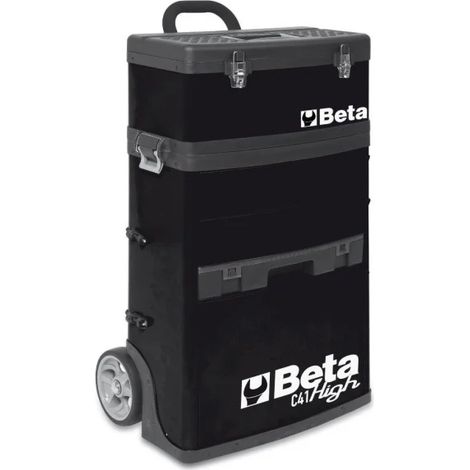 Beta C41H Trolley portautensili 2 moduli - Nero