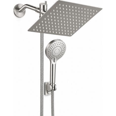 Colonne de Douche Inox avec Flexible pour Salle de Bain (1/5)