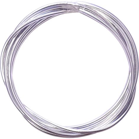 Gaine de câble acier universelle chromé diamètre 5mm longueur 3m avec insert plastique protection frein gaz