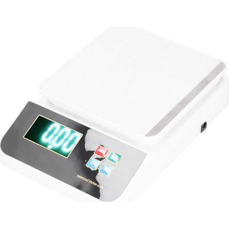 Elektronische Küchenwaage (5 kg/1 g), Edelstahl, wasserdicht, wiederaufladbar, Haushaltswaage (1/5)