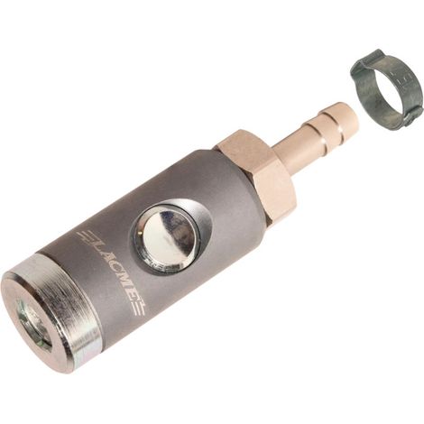 LACME Raccord Coupleur de sécurité Ø8 intérieur tuyau - RAC 2100 S- 364310