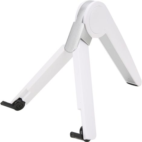 UP-1 Weißer Laptopständer, verstellbare Tablet-Halterung, ergonomische Tischbasis (1/5)