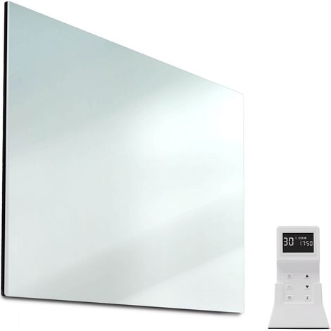 Klarstein Marvel Mirror 600 - Pannello radiante a infrarossi, 600W, timer settimanale, a specchio