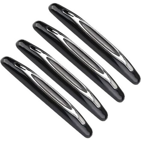 4 bandes Protection Porte De Voiture,Car Door Ding Protector,Protection Pare Choc Voiture,Pare-Chocs en Métal De Voiture,Accessoires De Voiture Extérieurs,Déflecteur/Bande De Protec (1/4)