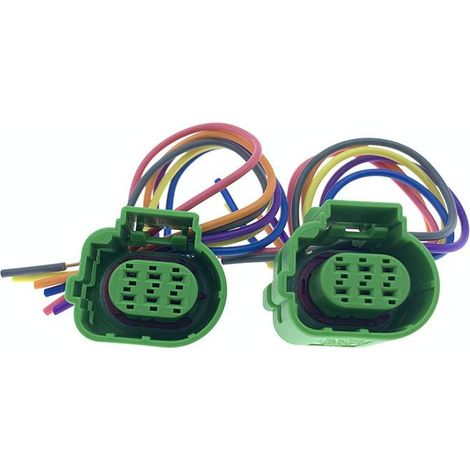 Compatible avec les connecteurs de corps de papillon et les connecteurs de faisceau de câbles du capteur électronique de corps de papillon des Ford Fiesta, Kuga et EcoSport -- JB2225-6P