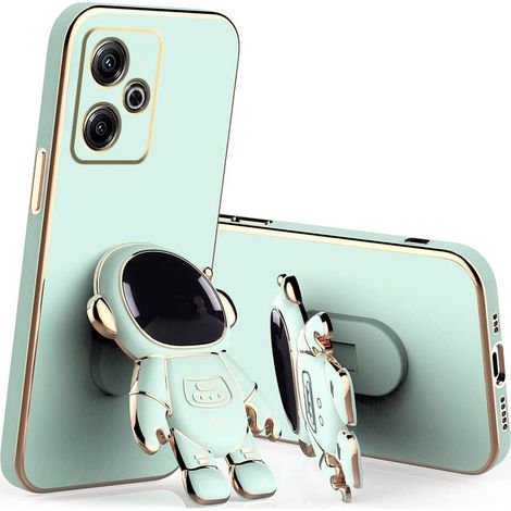 Custodia per Xiaomi Redmi 13, Astronauta, verde (1/3)