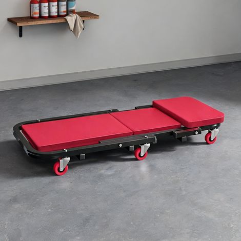 Chariot de visite 2 en 1 pliable 101,5 x 40 x 13,5 cm (1/5)